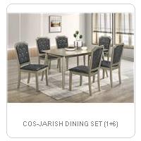 COS-JARISH DINING SET (1+6)